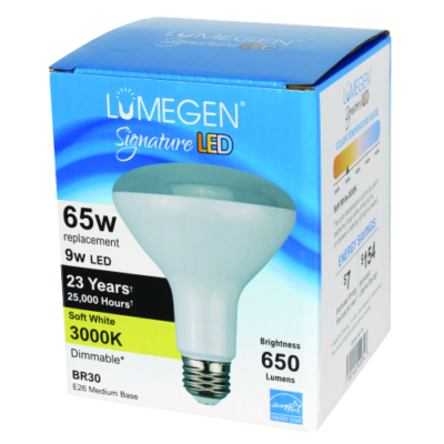 LED Adjustable Garage Bulb - 50W - 6000 Lumens - 6500K - LumeGen